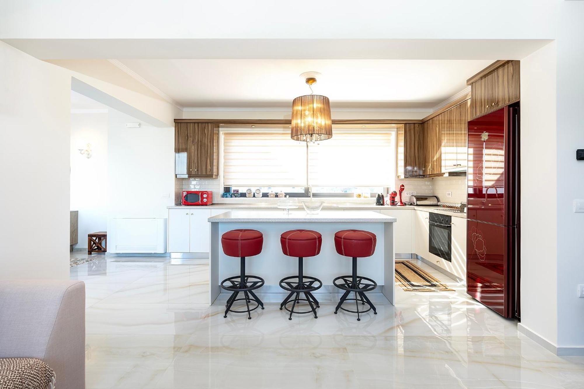 Olive Green Haven-3Br-Private Parking-Balcony Kos-Stadt Exterior foto