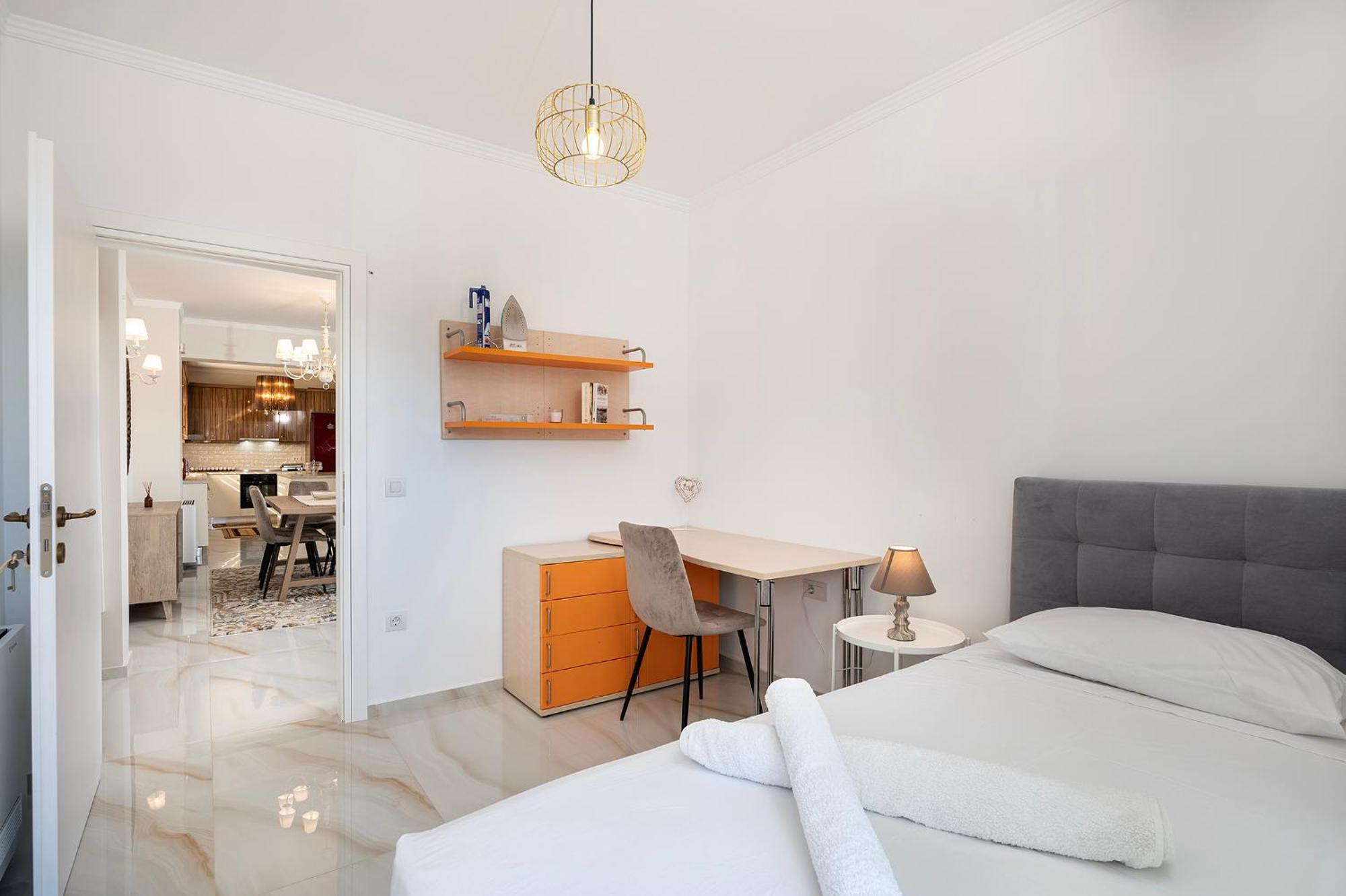 Olive Green Haven-3Br-Private Parking-Balcony Kos-Stadt Exterior foto