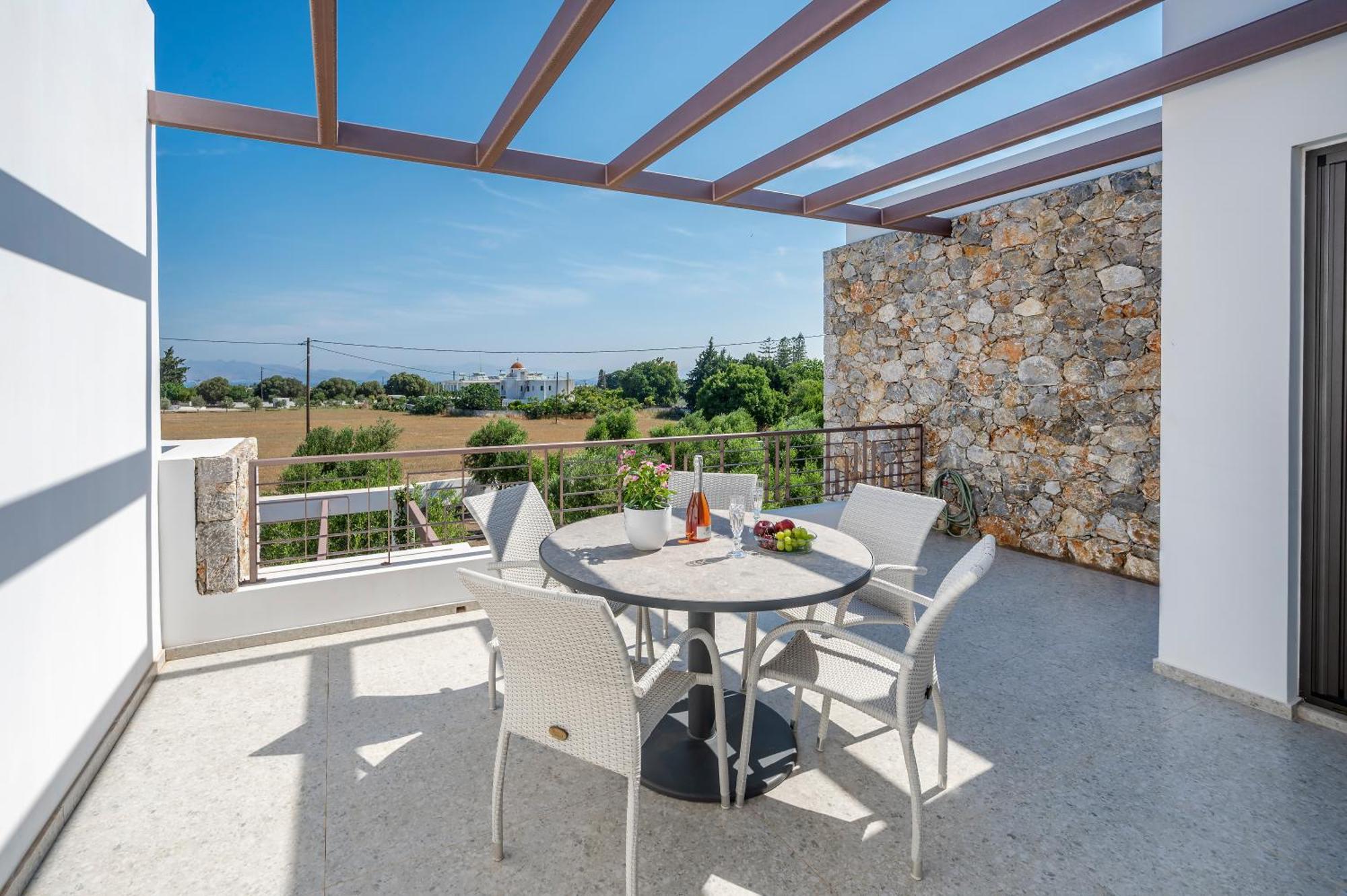 Olive Green Haven-3Br-Private Parking-Balcony Kos-Stadt Exterior foto